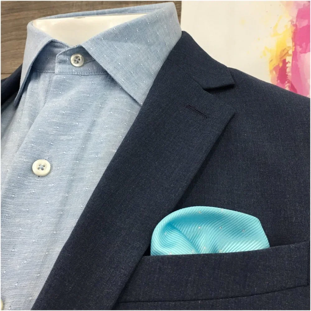 New 14TH Union Mens Blazer Sport Coat Casual Button Jacket 42R Extra‎ Slim Suits